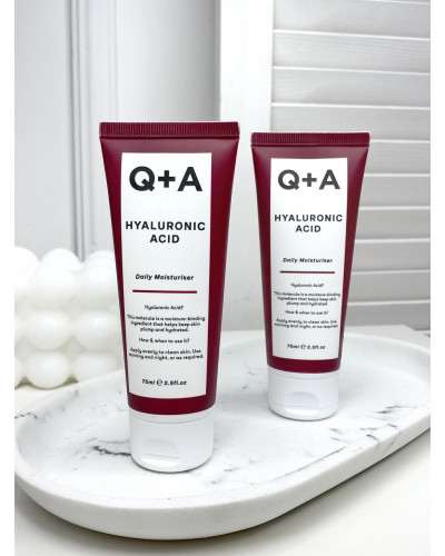 Зволожуючий крем із гіалуроновою кислотою Q+A Hyaluronic Acid Daily Moisturiser