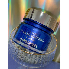 Крем для обличчя з муцином равлика та 24К Gold MEDI-PEEL Snail Repair 50 мл