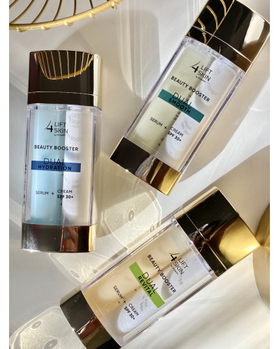 Крем - сироватка для обличчя з гіалуроновою кислотою Lift4Skin Dual Hydration