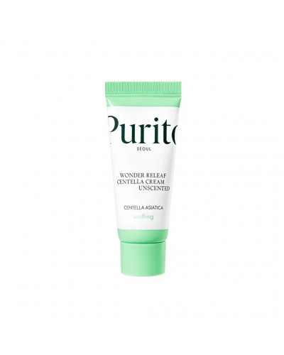 Відновлювальний крем із центелою без олій Purito Seoul Wonder Releaf Centella Cream Unscented, 15 мл