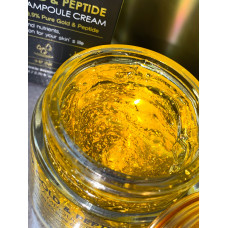 Ампульний крем із золотом та пептидамиFarmStay 24K Gold & Peptide Perfect Ampoule Cream 80мл