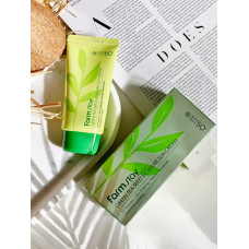 Захисний зволожувальний крем FarmStay Green Tea