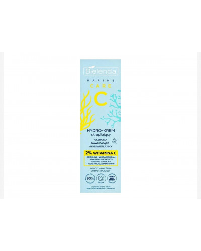 Гідрокрем для обличчя - Bielenda C Marine Care Liquefying Hydro-Cream Deeply Moisturizing And Illuminating 50ml
