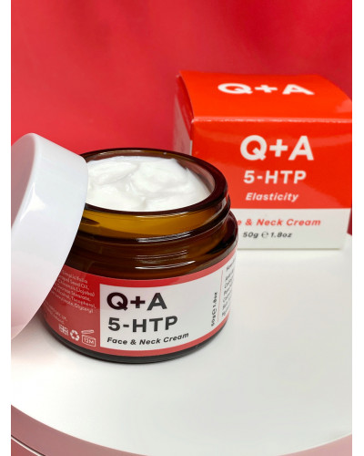 Крем для обличчя та шиї Q+A 5-HTP Face&Neck Cream  50 г