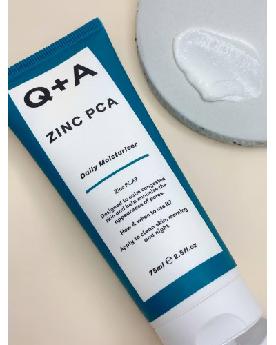 Зволожуючий крем для обличчя Q+A Zinc PCA Daily Moisturiser