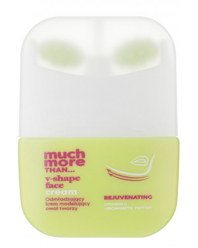 Омолоджувальний крем для обличчя з вітаміном С та пептидом Hiskin Much More Than V-Shape Face Cream