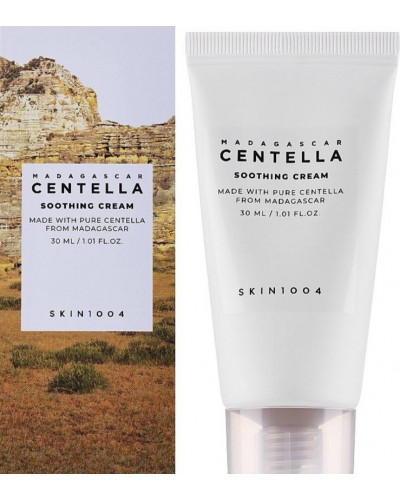 Зволожуючий крем для обличчя з Мадагаскарською центеллою Skin1004 Madagascar Centella Cream 30мл