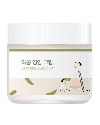 Поживний крем з екстрактом чорних соєвих бобів Round Lab Soybean Nourishing Cream 80 мл