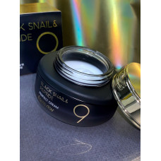 Омолоджуючий крем для обличчя FarmStay Black Snail & Peptide 9 Perfect Cream з муцином чорного равлика