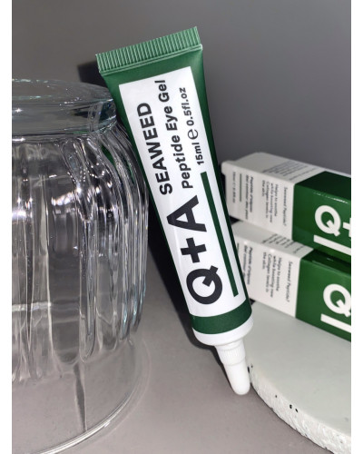 Гель для зони навколо очей Q+A Seaweed Peptide Eye Gel