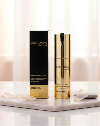 Концентрований крем для повік з комплексом пептидів Media-Peel Cell Toxing Dermajours Repair Eye