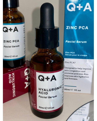 Гіалуронова сироватка для обличчя Q+A Hyaluronic Acid Facial Serum 30 мл