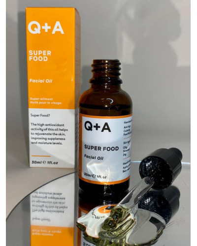 Олія для обличчя мультивітамін Q+A Super Food Facial Oil 30 мл