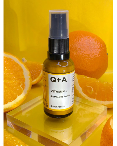Сироватка для обличчя Q+A Vitamin C Brightening Serum