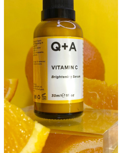 Сироватка для обличчя Q+A Vitamin C Brightening Serum