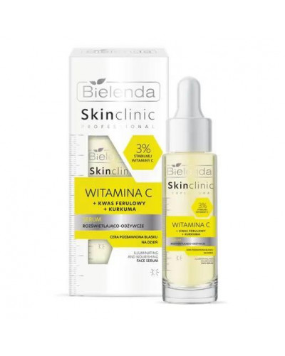 Освітлююча сироватка для обличчя SKIN CLINIC PROFESSIONAL VITAMIN C Bielenda 30 мл