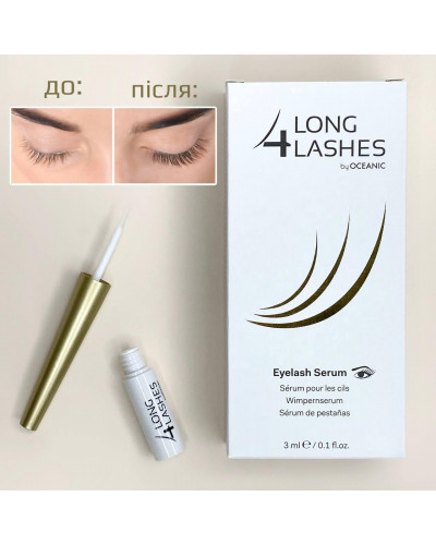 Сироватка для росту вій Long4Lashes Erum