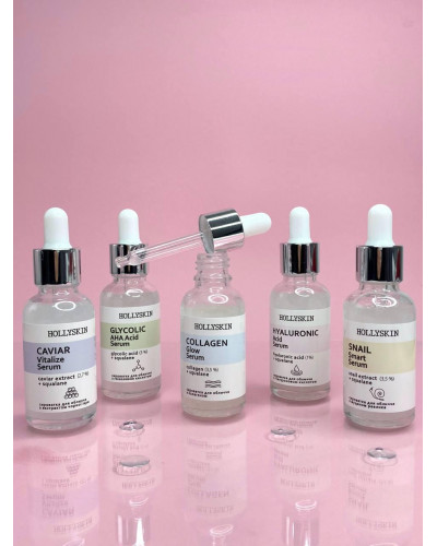 Сироватка для блискучої HOLLYSKIN Collagen Glow Serum