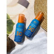 Сонцезахисний мус для обличчя та тіла spf 30 Evy Technology