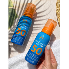 Сонцезахисний мус для тіла та обличчя spf 50 Evy Technology