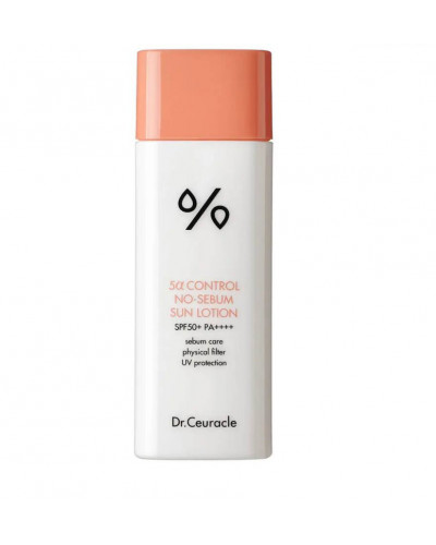 Себорегулювальний сонцезахисний лосьйон 5-альфа контроль SPF 50+Dr.Ceuracle 5α 50 мл