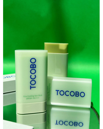 Сонцезахисний стік з ефектом охолодження Tocobo Cica Cooling Sun Stick SPF50+ PA++++, 18 грам