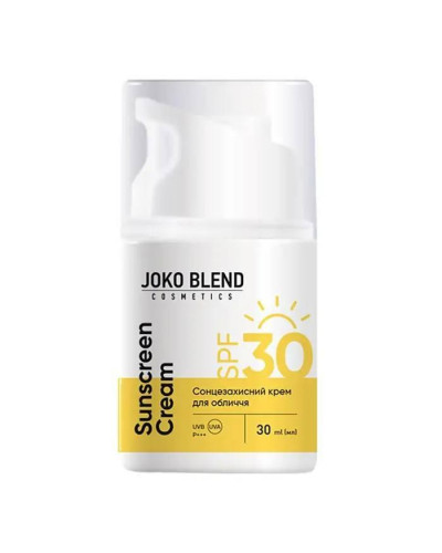 Сонцезахисний крем для обличчя JOKO BLEND Sunscreen SPF 30