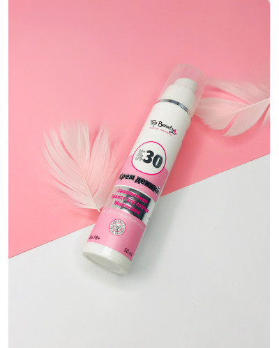 Натуральний зволожуючий крем SPF 30 Top Beauty 50 мл