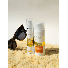 Сонцезахисний набір: крем для тіла та крем для обличчя Тор beauty SPF 50+ PA+++