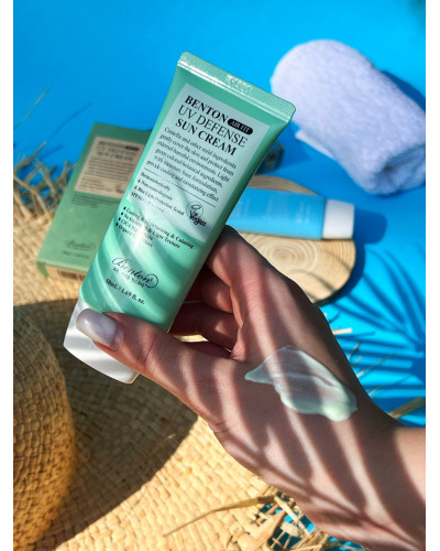 Сонцезахисний крем з Центелою Benton Air Fit UV defense Sun Cream SPF50+/PA++++ , 50 мл