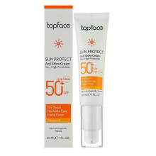 Сонцезахисний крем для обличчя SPF50+ TopFace Sun Protect Anti Shine Cream