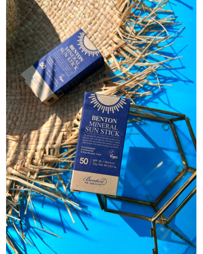 Сонцезахисний стік на мінеральній основі Benton Mineral Sun Stick SPF50+/PA++++, 15г