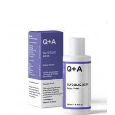 Щоденний тонер для обличчя з гліколевою кислотою Q+ А Glycolic acid