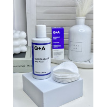 Щоденний тонер для обличчя з гліколевою кислотою Q+ А Glycolic acid