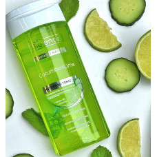 Матуючий тонік для обличчя з огірком і лаймом Bouquet Nature cucumber&lime Bielenda 200 мл