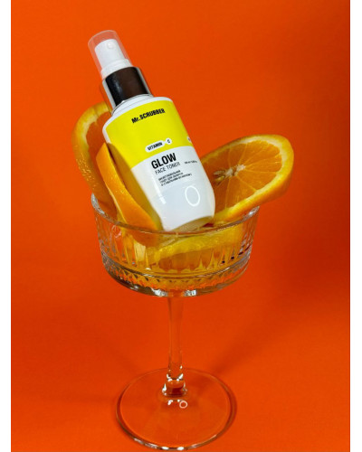 Висвітлювальний тонер для обличчя Glow Vitamin C зі стабільним вітаміном С Mr.SCRUBBER