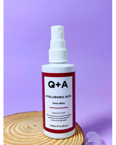 Спрей з гіалуроновою кислотою Q+A Hyaluronic Acid Face Mist, 100 мл