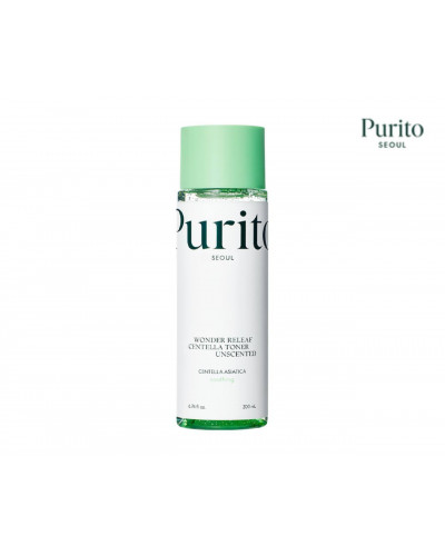 Заспокійливий тонер з центеллою без ефірних олій Purito Seoul Wonder Releaf Centella Toner Unscented, 200 мл