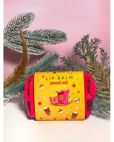 Набір бальзамів для губ Hiskin lip balm sweet set