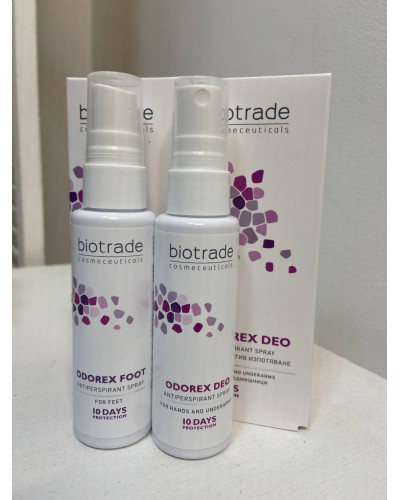 Набір biotrade: спрей для ніг + антиперспірант спрей
