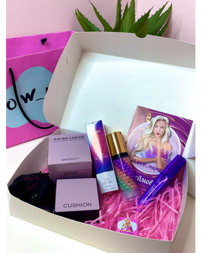 Акційний набір: Кушон Moday + триколірна база Jomtam + туш Golden Rose infinity lash