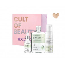 Набір для обличчя Hollyskin Glycolic AHA Acid Basic Care