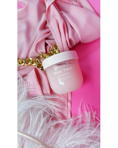 Догляд для тіла від Hollyskin Кашемір Body Treat Cashmere: скраб, гель, міст, батер