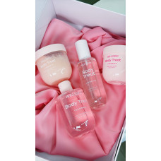 Догляд для тіла від Hollyskin Кашемір Body Treat Cashmere: скраб, гель, міст, батер