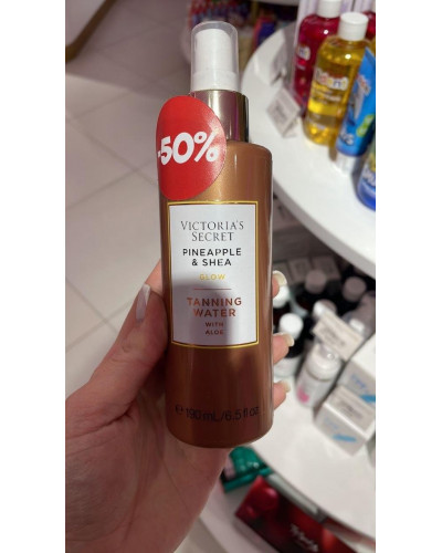 Спрей-автозасмага PINK Victoria s Secret Pineapple & Shea Glow Tanning Water 190 мл до 06.2026