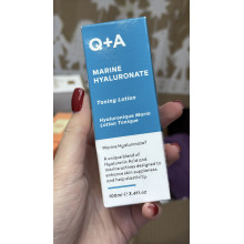 Лосьйон тонізуючий з гіалуроновою кислотою Q+A Marine Hyaluronate Toning Lotion 100 мл до 07.2026
