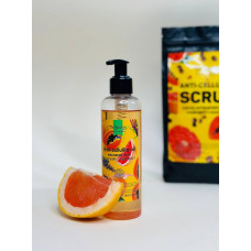 Олія антицелюлітна Top Beauty Anti-cellulite Oil Подвійна дія 200 мл Грейпфрут-папая