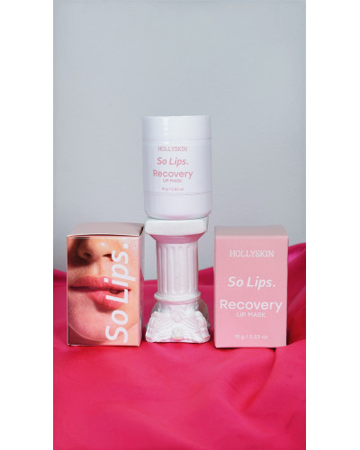 Відновлююча маска для губ hollyskin so lips