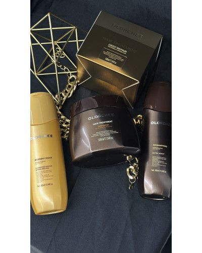 Крем експрес-догляд для відновлення волосся за 1 хвилину Olorchee Recovery Cream One Minute Repair