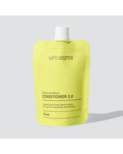 Кондиціонер живильний із вдосконаленою формулою whocares Conditioner 2.0 Fundamental Repair 75 ml